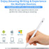 White Evach Capacitive Stylus Pencil for Lenovo Yoga Tab, High Sensitivity Digital Pencil with 1.5mm Ultra Fine Tip