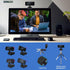 SENLOO 1080P Full HD Webcam - Webcam for Pc - Auto Focus Webcams - Wide Angle Camera with Built-in Dual Mic for Laptop