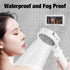 Waterproof Shower Phone Holder - Rotates and Adjustable Angle, Anti-Fog High Sensitivity Cover Mount Box for Smooth Wall Surfaces Where You Need Occasions,Compatible with 4" - 7" Cell Phones
