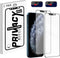 HD Tempered Glass Screen Protector with Front Camera Cover for iPhone 13 Pro Max/14 Plus - 2 Pack, Privacy Protection,