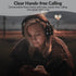 Silensys E7 Active Noise Cancelling Headphones - Bluetooth Over Ear Headphones with Microphone, 30 Hours Playtime,