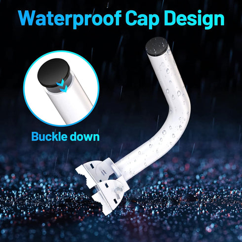 Ueevii Universal Wireless Bridge Bracket Mount, Pole and Wall-Mounted for Outdoor Point to Point AP Access Point Client