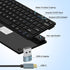Ultra-Slim 78keys USB-C Mini Wired Keyboard with Media Hotkeys for Apple Mac Pro, MacBook, iMac, Windows Desktop PC