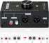 Stereo Audio Preamplifier - Black XLR Balanced RCA 3.5mm Input/Output Converter Adapter, Gain 20dB Phono Preamp