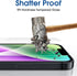 amFilm OneTouch Screen Protector for iPhone 14 Plus & 13 Pro Max 6.7" (2022/2021) - Full Coverage, Easy Install, 2 Pack.