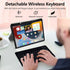 iPad 10th Generation Case 10.9 inch 2022, 360 Rotating Stand, PU Leather Cover with Wireless Keyboard
