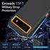 Shop Google Pixel 6A Case - Heavy Duty, Rugged, Shockproof, Dustproof, with Built-in Screen Protector - Orange.