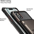 Vofolen iPhone 15 Plus Case, Gun Metal, Dual Layer Shockproof Wallet with Card Holder, 4-Card Slot, 6.7'' Protective