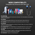 USB C to 3.5mm Headphones Jack Adapter for Galaxy S24 Ultra, iPhone 15 Pro Max, Samsung S23, Pixel 7, iPad, MacBook.