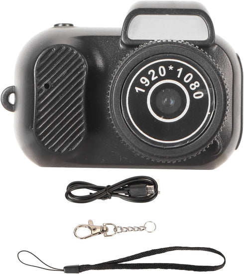 Mini DV Digital Camera 1080P, Retro SLR Camera with 0.96inch Display for Outdoor Activities
