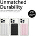 Silicone Double-Sided Suction Phone Case Detachable Mount - Hands-Free, Easy to Clean, Baby Pink