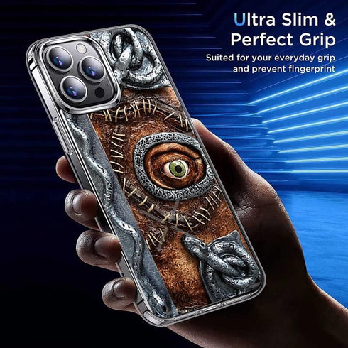 Hocus Horror Spell Book Halloween Phone Case - Transparent Soft TPU Flexible Case for iPhone 13.