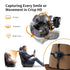 Setup 4.3'' 1080P 4X Zoom,10 360 Baby Car Camera,Plug and Play Easy HD Car Baby Monitor with Lullabies, Auto IR Night