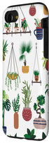Boho Nature Art Case for iPhone SE (2020) / 7 / 8 - Indoor and Outdoor Plant Illustrations
