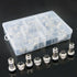 Hilitchi 40-Pieces 2 3 4 5 Pin 16mm Thread Male Female Panel Metal Aviation Wire Connector Assortment Kit