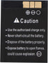 DCH LQ-S1 Battery Replacement for V8 Smart Watch A1 DZ09 Smart Watch Battery (3.7V 380mAh)
