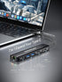 USB C Hub Multiport Adapter, DockteckExpand 7 in 1 with 4K 60Hz HDMI, 1Gbps Ethernet, for MacBook, HP, Dell