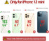 TUCCH Wallet Case for iPhone 12 Mini 5G, TPU Shockproof Inner Shell, PU Leather RFID Blocking Magnetic Stand Flip Cover