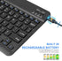 Portable iPad Keyboard 10th Generation, Small Bluetooth Keyboard for iPad Pro, iPhone, Samsung Tablet, US Mechanical