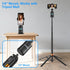 MOERTEK 360 Auto Face Tracking Selfie Stick Tripod for iPhone, Auto Rotating Face Tracking Tripod, Gesture Control, No
