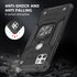 Motorola Moto One 5G Ace Case, Military Grade Shockproof Cover with Built-in Kickstand for Men Women, Black