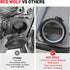 RED WOLF Front Door Speaker Adapter, 6.5 Inch for 2008-2020 Subaru Forester, Impreza, Outback, WRX/STI