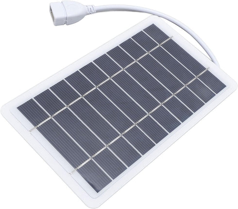 2 Solar Panel Power Bank, Monocrystalline Silicon USB Outputs High Efficiency Portable Phone Charger, with Compact Size