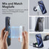 ESR Classic Series Clear Dark Blue Case for iPhone 15 Pro Max, MagSafe Compatible, Military-Grade, Scratch-Resistant.