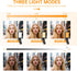 Suptig 5 4-3, 750mAh Mini Video Light, Selfie Light for Phone, Laptop, Camera, Gopro, DJI Action pro, DJI Action