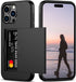Nvollnoe iPhone 15 Pro Max Case with Card Holder, Heavy Duty Protective Dual Layer Shockproof Slim Wallet Phone Cover