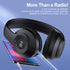 X5 Rechargeable FM Radio Headphones with Best Reception, LED Display, Soft Ear Muffs, FM Headset Radio Receiver for