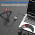 Cubilux USB C to 3.5mm Adapter for Live Streaming, USB C to TRRS Microphone Splitter for Laptop with Line-in & Mic-in