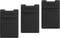 TalkWorks Phone Credit Card Holder, Adhesive Wallet Compatible with iPhone 15 Pro/15 Pro Max, Pack of 3
