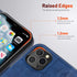 OCASE Retro Series Compatible with iPhone 12 Pro Max Case, PU Leather Flip Folio with Card Slots and Kickstand