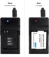 DMW-BCM13 USB Charger for Panasonic DMC-TZ55, DMC-TZ60, DMC-TZ61, DMC-FT5, DMC-TS5, DMC-TZ70, DMC-ZS40, DMC-ZS50 Camera