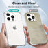 iPhone 14 Pro Max Case, Clear Transparent Jelly Protective Silicone Phone Case, Thin Slim Fit Soft TPU Shockproof,
