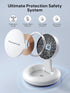 PowerLot Wireless Charger, 15W Fast Qi2-Certified Charging Station for iPhone 16/15/14/13/12, 20W PD Charger