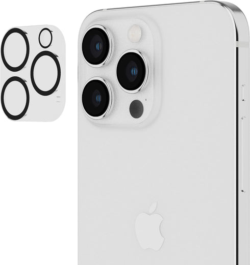 Tech21 Impact Glass – Camera Lens Protector Bundle for iPhone 15 Pro Max