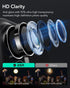ESR 2 Pack Ultra-tough HD Camera Lens Protector for iPhone 16/16 Plus, Scratch Resistant, Armorite Series, Black
