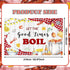 AIBIIN 7x5ft Let The Good Times Boil Backdrop Crawfish Boil Themed Birthday Backdrop Sea Lobster Birthday Party