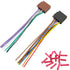 ISO Stereo Wiring Harness Kit with 16Pin Power Speaker Adapter, Car Radio Wire Harness Butt Connector
