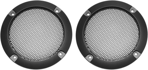 uxcell 2 Inch Speaker Grill Cover - Black Mesh Decorative Circle Subwoofer Guard Protector, 2pcs