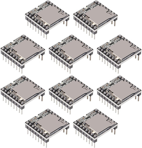 AITIAO 10Pcs Mini MP3 Player Audio Module MP3 Voice Decode Board DFPlayer Audio