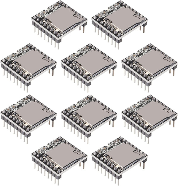 AITIAO 10Pcs Mini MP3 Player Audio Module MP3 Voice Decode Board DFPlayer Audio