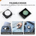Aluminum Alloy Wireless Charger for Samsung, Foldable 2 in 1 Travel Wireless Charging Station Compatible with Samsung