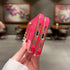 for iPhone 14 Pro Max Case Magnetic, Soft Cute Wave Frame Curly Shape Love Heart Luxury Plating Compatible with MagSafe