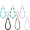 6 Pieces Beaded Cell Phone Lanyard Strap, Bling Wristlet Chain for Girls Women, Various Color
