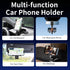 YUHENG Visor,360 17 37 Car Phone Holder Mount for Dashboard Rearview Mirror Sun Rotation & Strong Grip,Universal