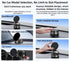 Generic 361 Vacuum Magnetic Car Phone Holder Adjustable Foldable Portable Magnetic Phone Holder for Car