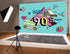 Art Studio 90's Theme Music Party Photography Backdrops, Colorful Graffiti Style Photo Booth Props, Vinyl 5x3ft